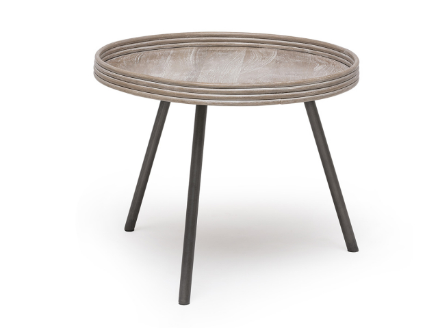 Leicester bord Ø50 H55 cm - grå