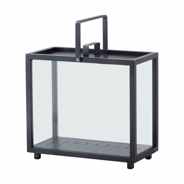 Lighthouse lykta rekt - lava grey