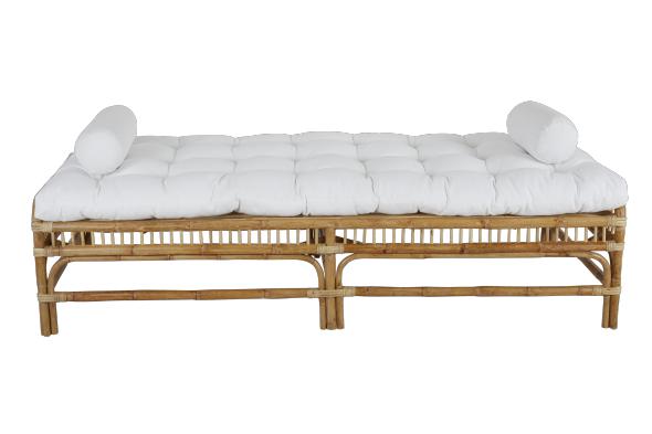 Vallda daybed - natur/offwhite cushion