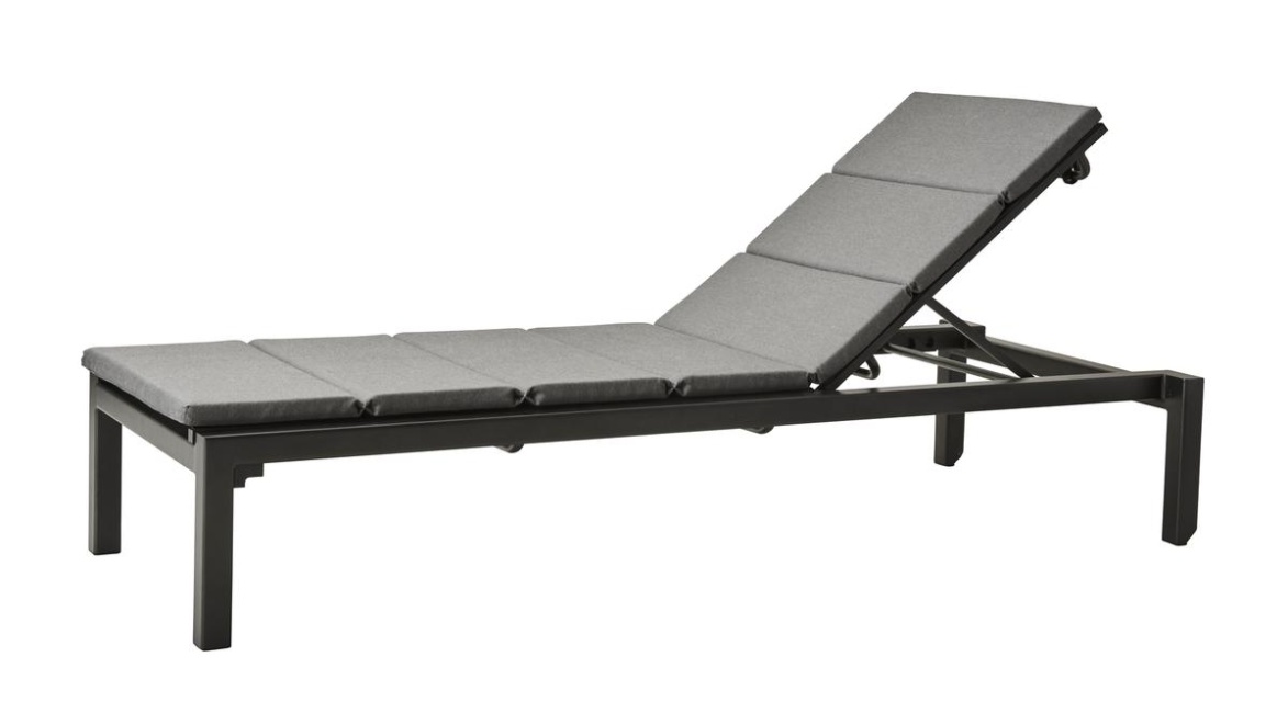 Relax solsängsdyna - grey