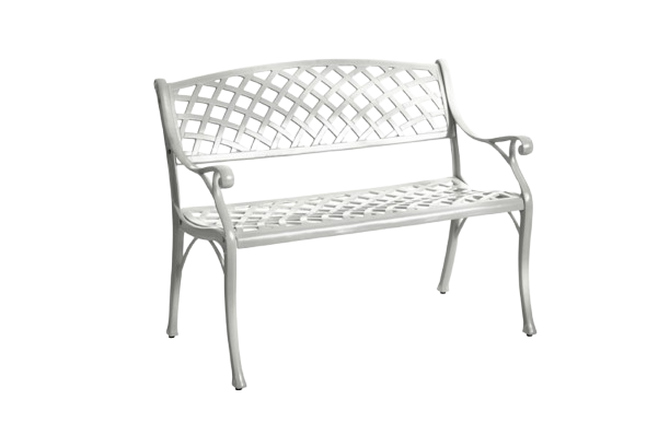 Arras 2-personers sofa - aluminium
