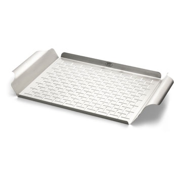 Deluxe Grillform - Rektangulär - stainless steel