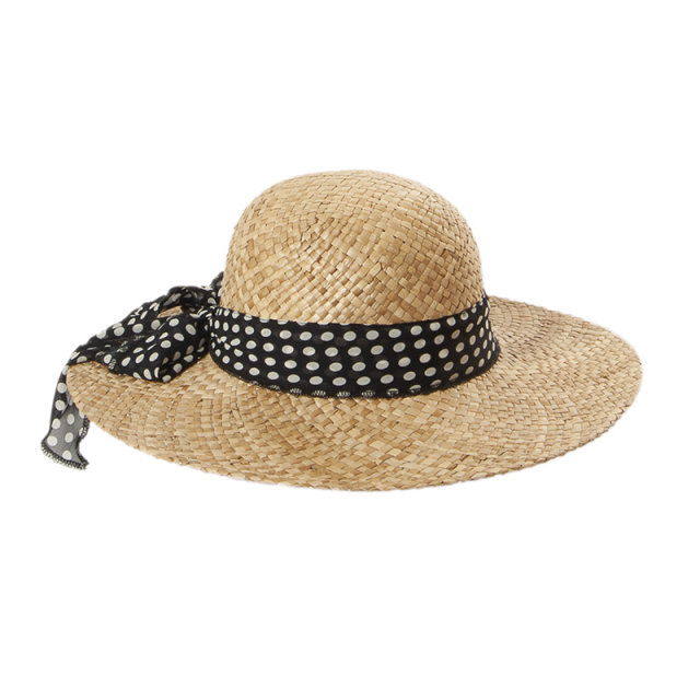 Sommerhat damer - natur/prikket