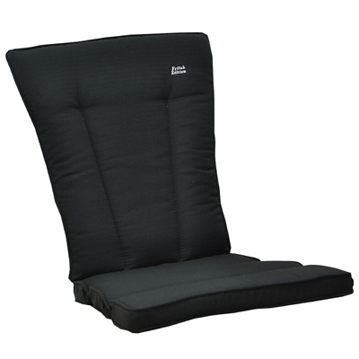 Fåtöljdyna Edition - sort struktur