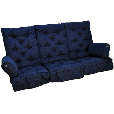 Hængekøjesæt Canyon, høj - blå struktur