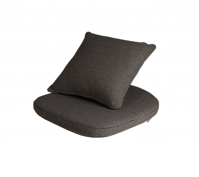 Moments hyndesæt stol - dark grey