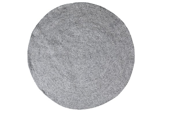 Platani udendørs tæppe Ø120 cm - lysegrå