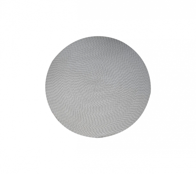 Dot tæppe Ø 140 cm - brown multi colour