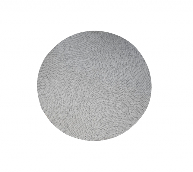 Dot matta Ø 200 cm - brown multi colour