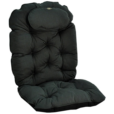 Snurr & gung LYX med nakkepude - antracitgrå struktur