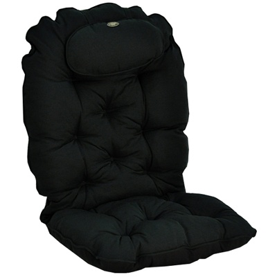 Snurr & gung LYX med nakkepude - sort struktur