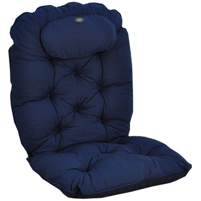 Snurr & gung LYX med nakkepude - blå struktur