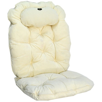 Snurr & gung LYX med nakkepude - offwhite struktur