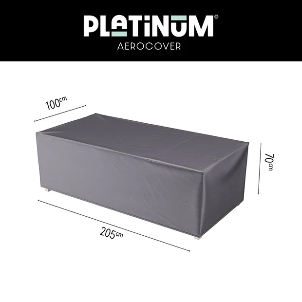 Møbelbeskyttelse loungesofa 205x100 H 70 cm - antracit