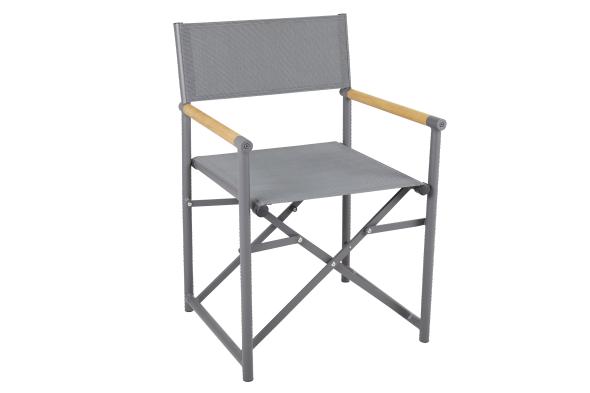 Zand lænestol - teak/anthracit