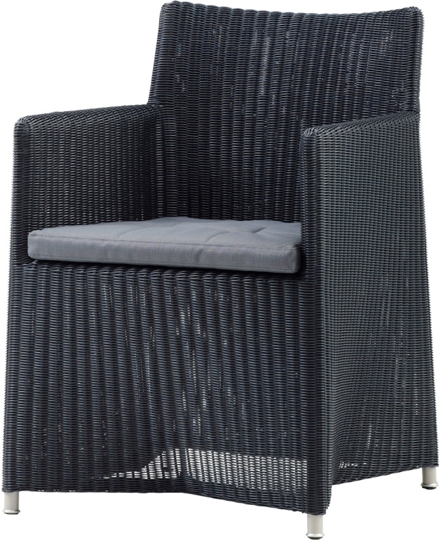 Diamond stol - graphite/grey