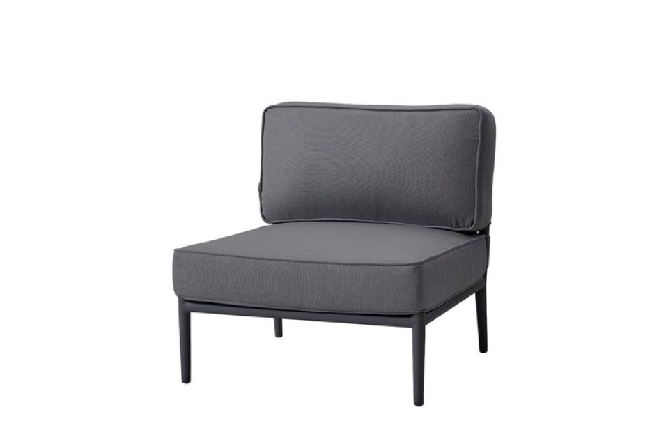 Conic midterdel modulsofa - grey