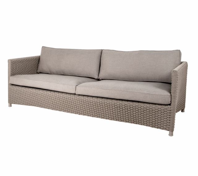 Diamond 3-personers sofa - taupe