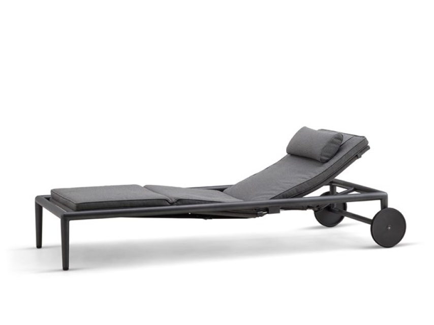 Conic solseng m/ gasfjeder - grey