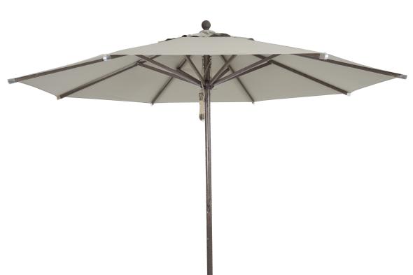 Paliano parasol Ø 3,5 m alu - Brown/Taupe