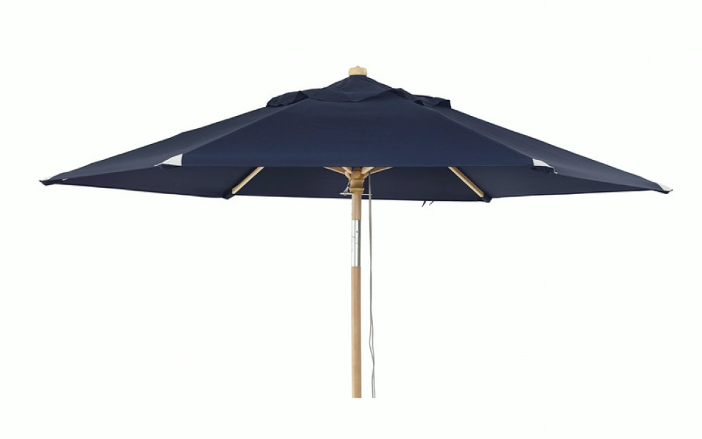 Reggio træ parasol 3m - marine