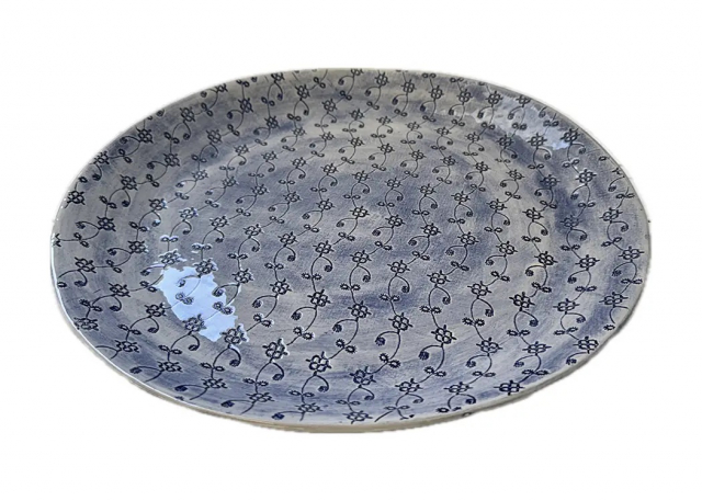 Kagefad Ø 36 cm - dark blue