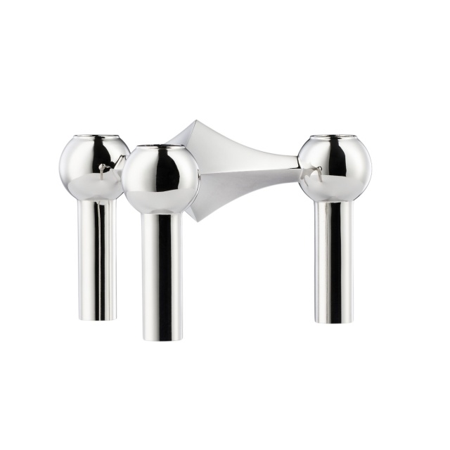 Stuff Nail Candlestick - Chrome