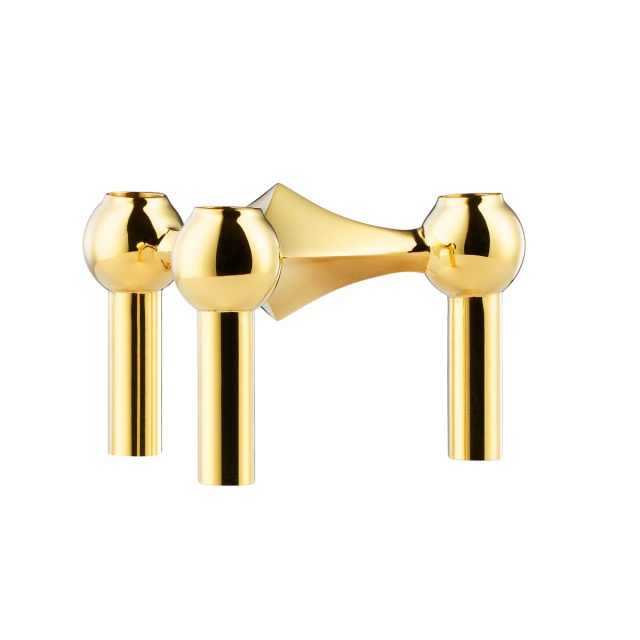 Stuff Nail Candlestick - Brass