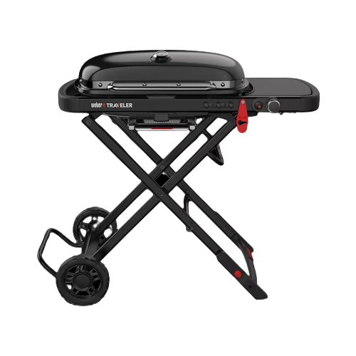 Weber Traveler Stealth Gasgrill - black