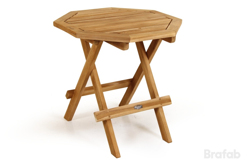 Syro's side Tabel 50x50 cm H 50 cm otte / ribben mønster