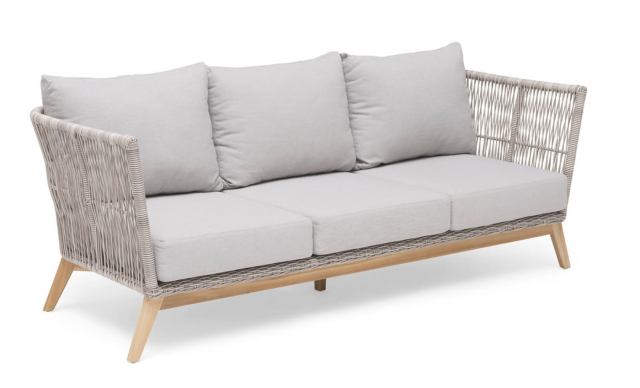 Himmelsnäs 3-sæde sofa - beige/beige pude