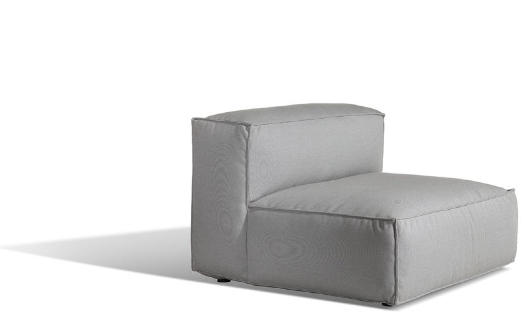 Asker Lounge Middle Del Small - Beige Taupe Sunbrella Sling