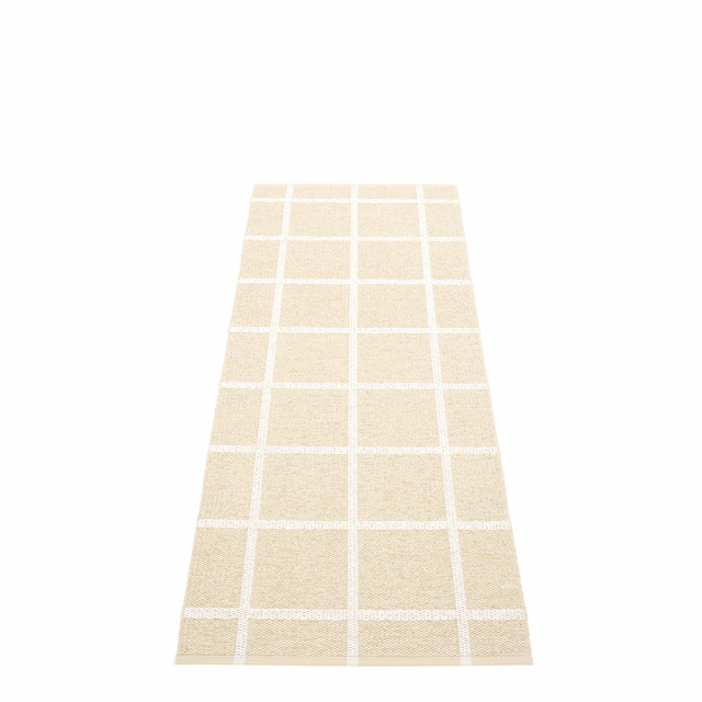 Ada Carpet - Cream/White Metallic