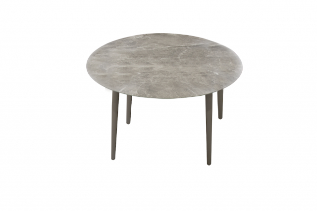 Gloria spisebord Ø120 cm - taupe