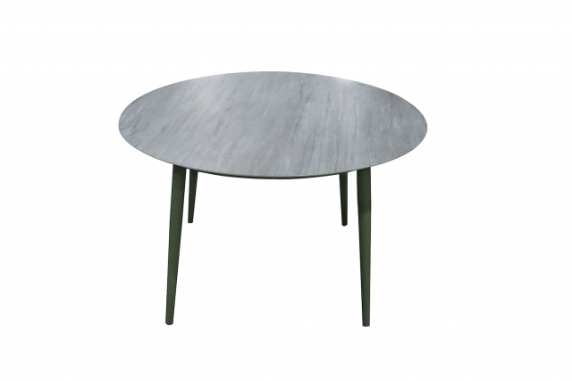 Gloria spisebord Ø 120 cm - sort
