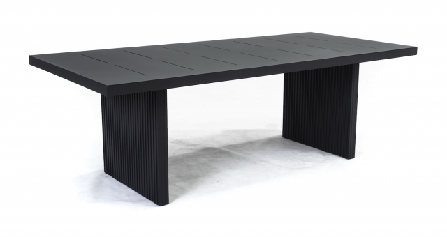 Ove spisebord 220x100 H74 cm - sort