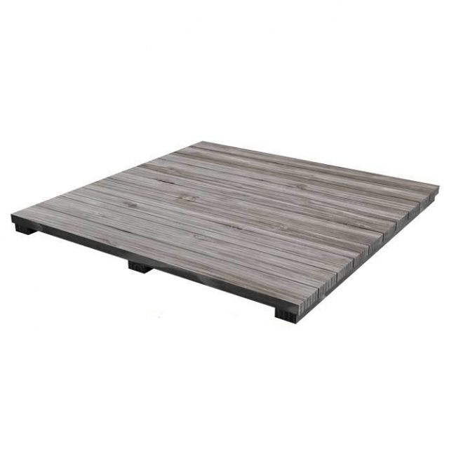 Distressed Acacia Wood Insert til expansion module system