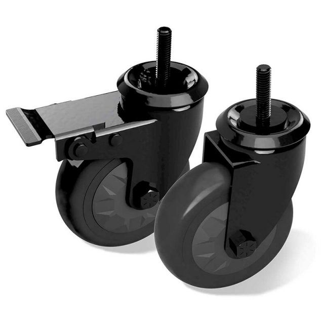 Caster Kit låsehjulsæt, 2-pak
