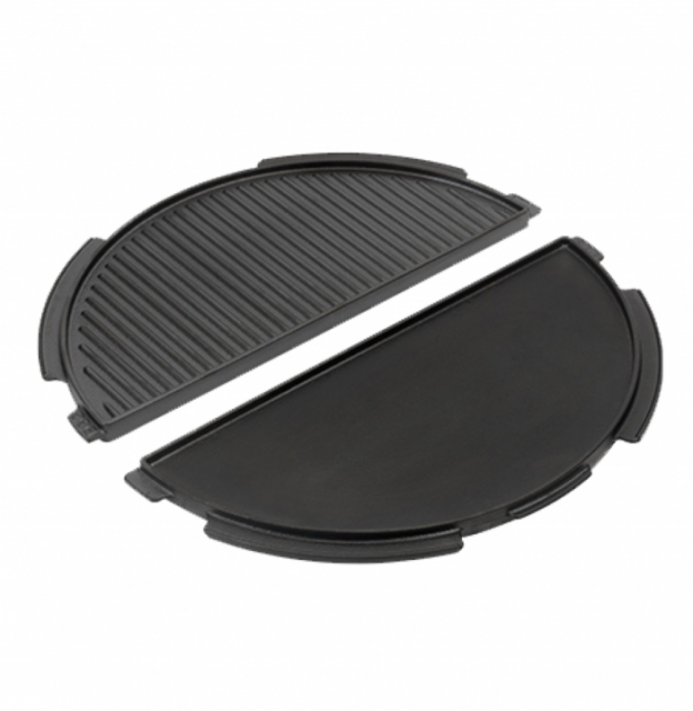 Half Cast Iron Plancha 2XL, XL / støbejernsplade 2 olika sidor