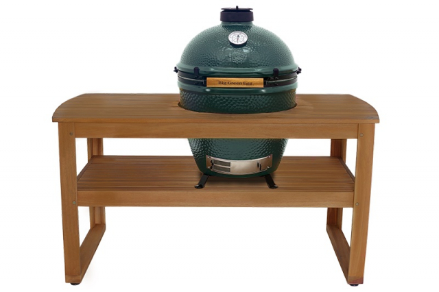 Eucalyptus Table L / bord med hul til grillen