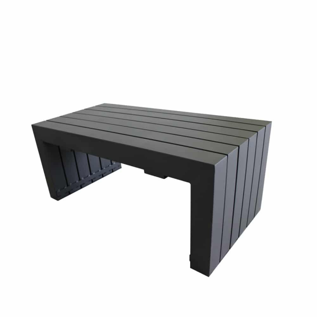 Bite sofabord 90x45 H38 cm - sort