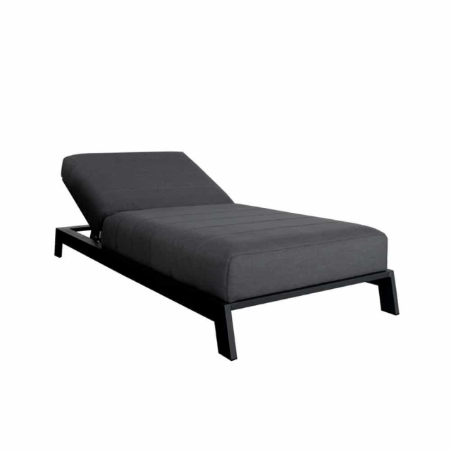 Bite Sunbed - Black/Sooty Dyna