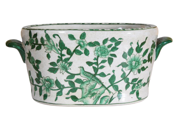 Jardinière pot, lille - grøn