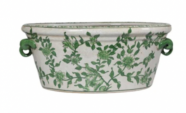 Jardinière pot, stor - grøn