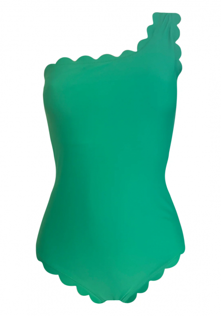 Venus badedragt, én skulder - grøn