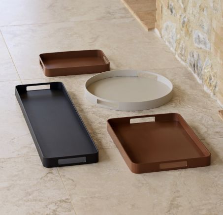 Club serveringsbakke rund - flere farver