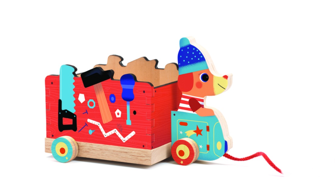 Træk legetøj Jo lastbil