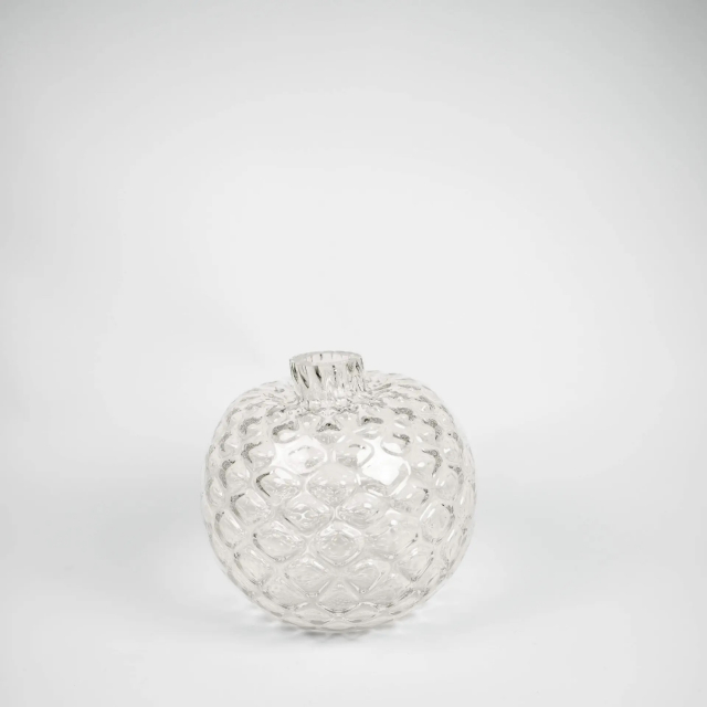 Pavona vase H16 cm - klar
