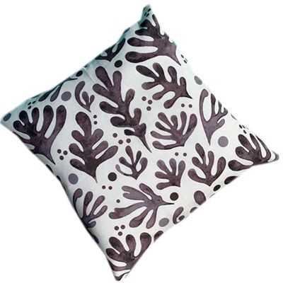 Ornamental pude alt -weather 50 x 50 cm - tanggrå