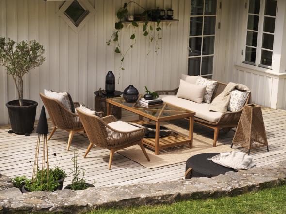 Hassel Sofa Group, Byg dig selv - Lysebrun/sanddej